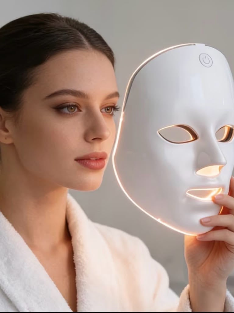 GlowMask™ LED Facial Mask – Professional Skin Care at Home